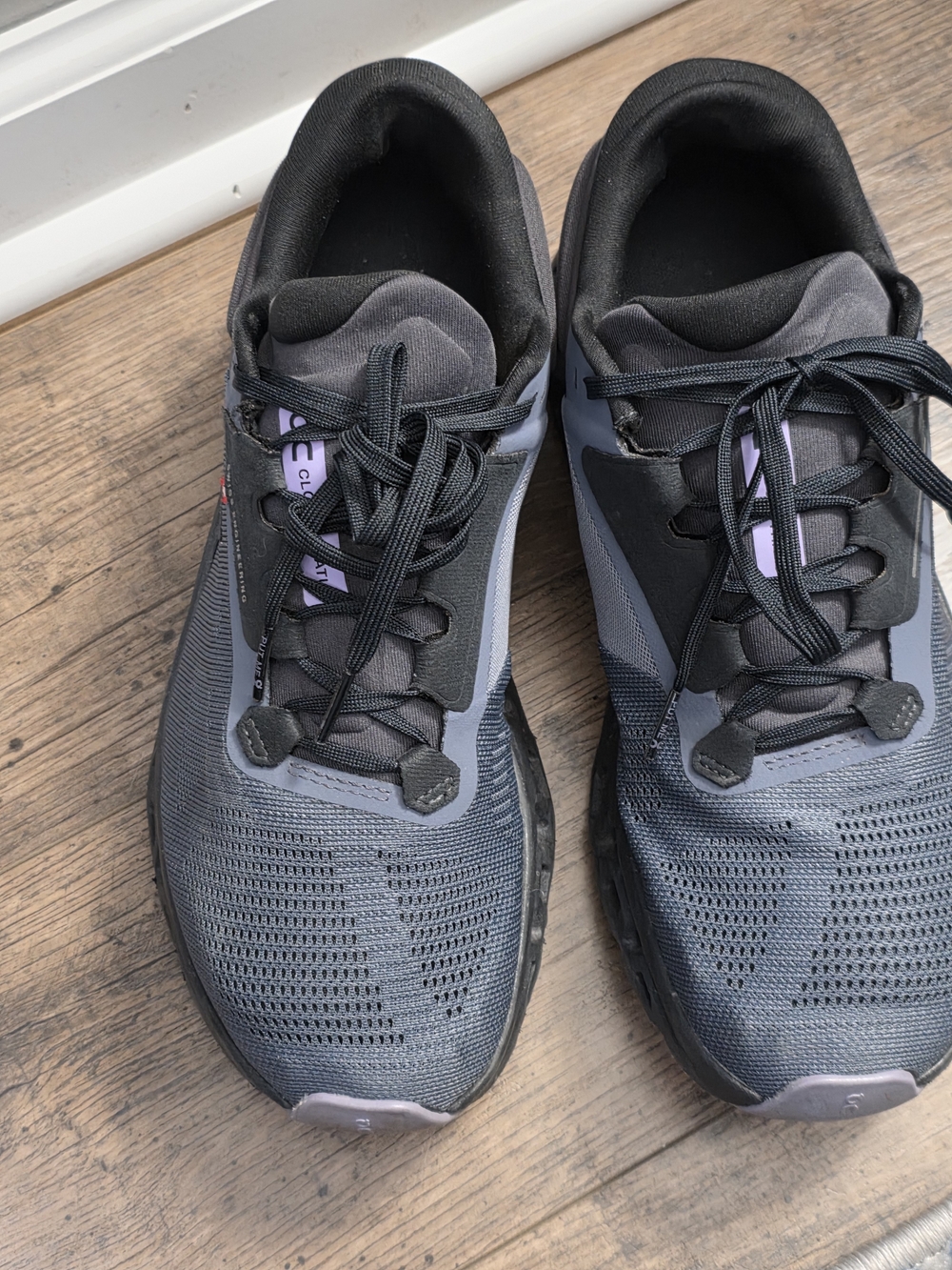 Women's Athletic Trainers - Gray and Black